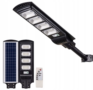 Uličná lampa - Pouličné svietidlo 1500 W 150000 lm solárne napájanie