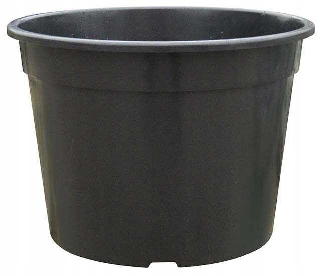 Kvetináč DonKwiat 46,5 cm x 46,5 x 35 cm priemer 48,5 cm plast čierny