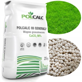 Hnojivo, a prípravok do záhrady a na dvor - VÁPENNÉ HNOJIVO 93-98%CaCO3 POLCALC 25KG
