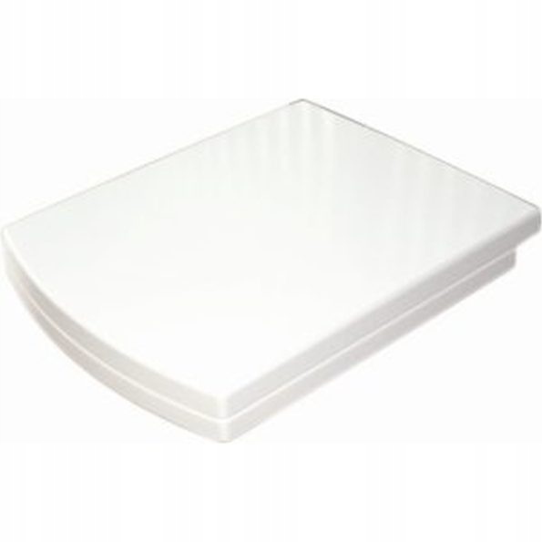 WC sedadlo Kerra Kleopatra, biely duroplast