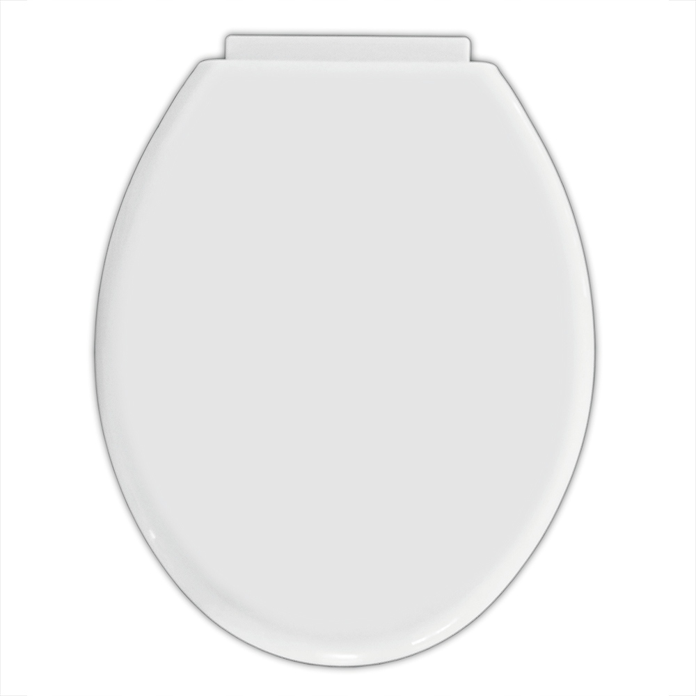 WC sedátko Rodeno WHITE TOALET SEAT biely polypropylén