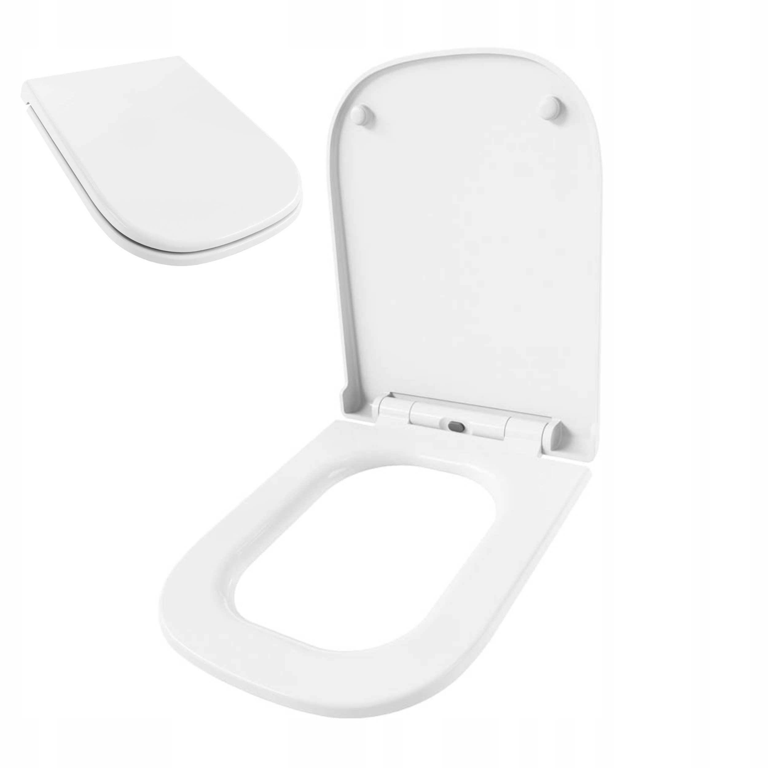 WC sedadlo Sepio 306 biele duroplast