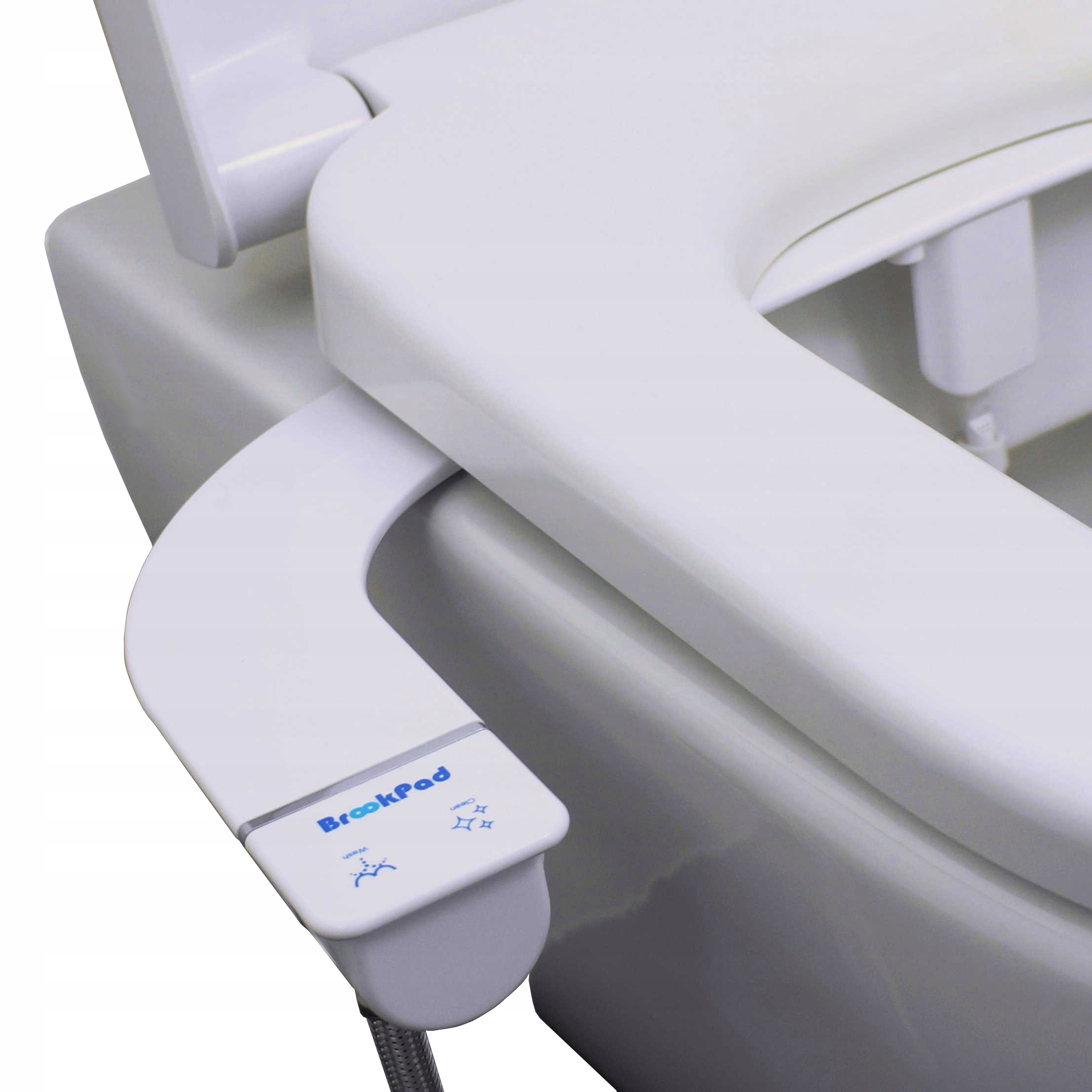 WC sedadlo BrookPad EcoSplash, biely duroplast