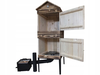 Udiareň - Drevený záhradný Smokehouse XXXL vystrelil zadarmo!