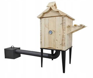 Udiareň - Drevený záhradný smokhouse pre vianočné veľké sady