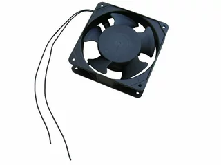Ventilátor ku krbu, kachliam - Ventilátor 120x120x38 turbína 230 grilovacie ohnisko