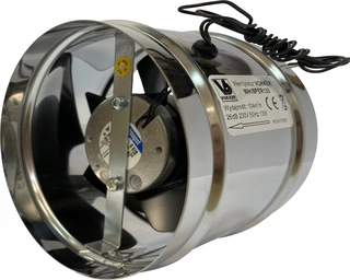 Ventilátor ku krbu, kachliam - Kanálový ventilátor WHISPER 125 EBM 26dB turbína
