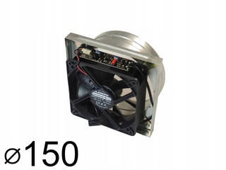 Ventilátor ku krbu, kachliam - Krb ventilátor Terminál Q 150 RTO turbína