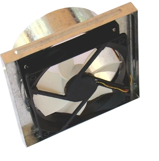 Ventilátor ku krbu, kachliam - Fan ohnisko Turbine DGP za mriežkou krbu