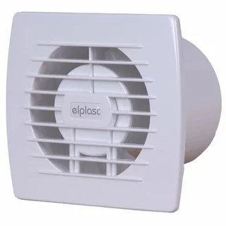 Krbová mriežka - Kúpeľňa ventilátor Fi 100 fotobunkou 100m3 / h