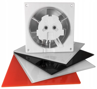 Ventilátor - Kúpeľňa ventilátor FI100 Hygrostat Color Panel