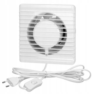 Ventilátor - Kúpeľňa ventilátor s prepínačom 100 mm