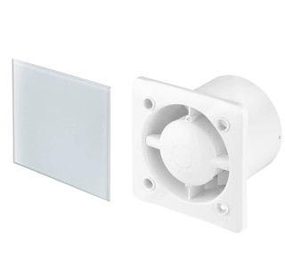 Ventilátor - Fan + TRAX panel prepínač Glass AWENTA