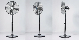 Ventilátor - Podlaha ventilátor 40cm pochrómovaná