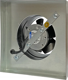 Ventilátor ku krbu, kachliam - Ventilátor turbíny 100 mm EBM 66m3 / H mreža Krb