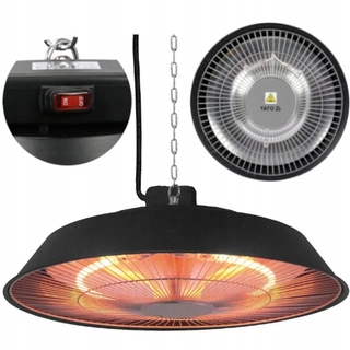 Sálavý ohrievač - Závesné ohrievače. Infračervené 1500W radiátor