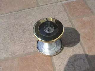 Cyclop hľadáčik panoráma 200 stupňov mosadz