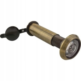 Nastaviteľný divák dverí 50 - 90 mm patina niklu
