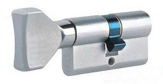 Zámok na dvere -  Vložka dverí vložte 75 mm 45/30g Chrome 3 klávesy