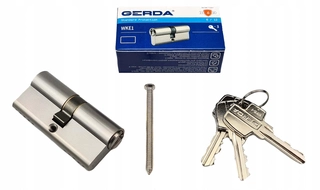 Zámok na dvere - Gerda Door Vložte wk e1 25/25 saténové nikel