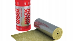 Potrubie, rozvody ku krbu - Wat, vlna Rockwool hliníková lamela podložka 40 mm / 1 m2