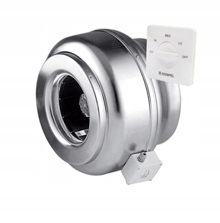 Ventilátor - Dospel ventilátor WK 150 3, jazda 530m3 / H + regulátor