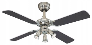 Ventilátor - Fan Princess Euro Lampa 3 x GU10 Spálne