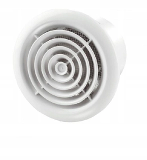 Ventilátor - Otvory 125 PF ventilátora - 35 dB