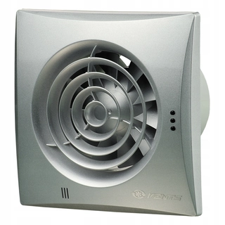 Ventilátor - Ventilátor VENTS QUIET tichý 100 mm, hliník.