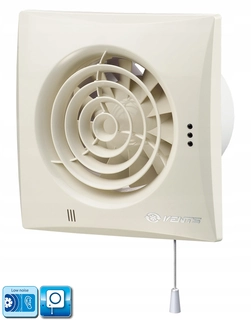 Ventilátor - Ventilátor Vents Tichý String 100 mm, Clear Beige