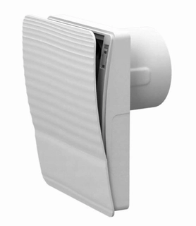 Ventilátor - Prieduchy Fan Style Silent Timer, 100 mm Biela