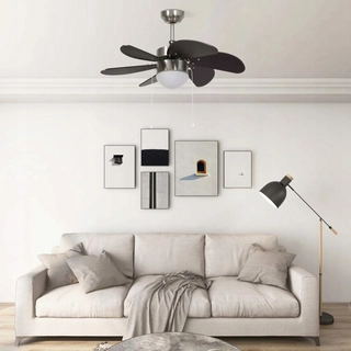 Ventilátor - Ventilátora veterný mlyn luster stropné svietidlo 76cm