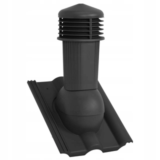 Ventilátor - Strešné ventilátor, čierna
