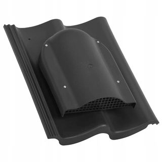 Ventilátor - Strešné ventilátor plochý, čierna