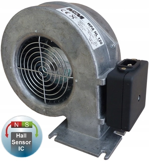 Ventilátor WPA HL 120 časť ventilátora Hallovo kormidlo zPID