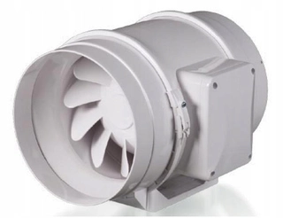 Ventilátor - TT 100 kanálový ventilátor s časovým oneskorením