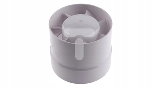 Ventilátor - Kanál ventilátor FI 100 230V Biela s golierom