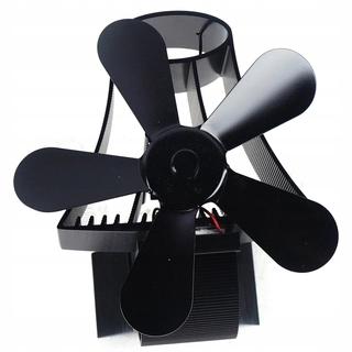 Ventilátor ku krbu, kachliam - Krb ventilátor 5 kotúčmi 25 decibelov