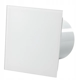 Ventilátor - Kúpeľňa ventilátor ON. Čas 125 biela mat