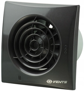 Ventilátor - Kúpeľňa Ventilátory Ticho 125 Čierna Čierna