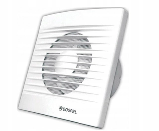 Ventilátor - Kúpeľňa ventilátor biela FI150 tichý 280 m3 / h