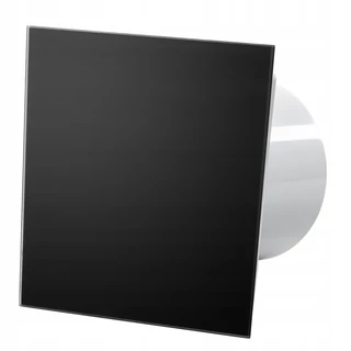 Ventilátor - Kúpeľňa ventilátor na povrázku 100 čierny mat