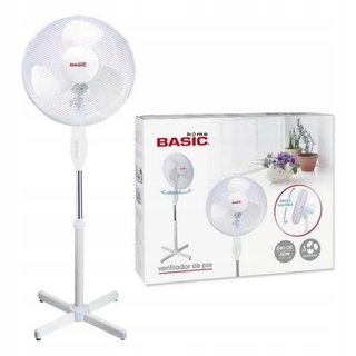 Ventilátor - Základný Home Tab Fan 40W 3 rýchlosti White
