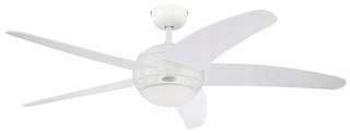 Ventilátor - Stropný ventilátor BENDAN WHITE s diaľkovým ovládaním