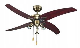 Ventilátor - Meteorový stropný ventilátor, lampa, veterný mlyn