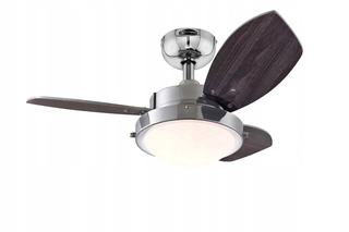 Ventilátor - Stropný ventilátor s Wengue 76 cm osvetlenie