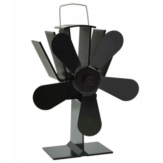 Ventilátor ku krbu, kachliam - Ventilátor Windmill Teplé teplo z 5 nožov