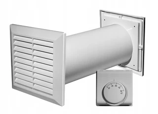 Rekuperator - 4W1 Wall Wall Wall Fan Cozy elektromera CM100