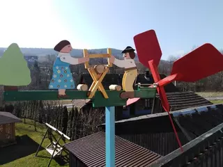 Garden Windmill Highlander s Highlander Darčeková záhrada