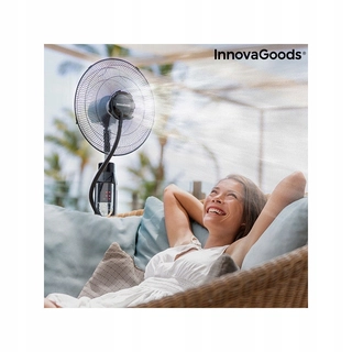 Ventilátor - Veterný mlyn s rozprašovačom riadeným Innovagood